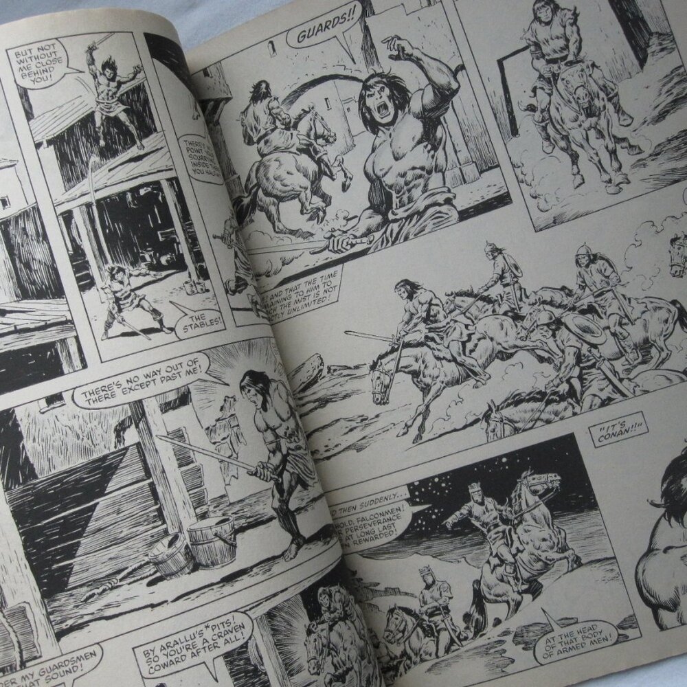 1983 The Savage Sword of Conan #93 - Marvel Comics Magazine - Picture 4 of 7